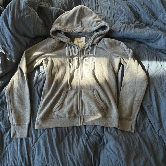 Hollister Tops - Hollister Heather Gray Hoodie
